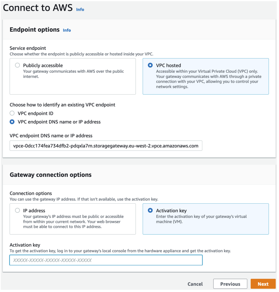 Connect to AWS