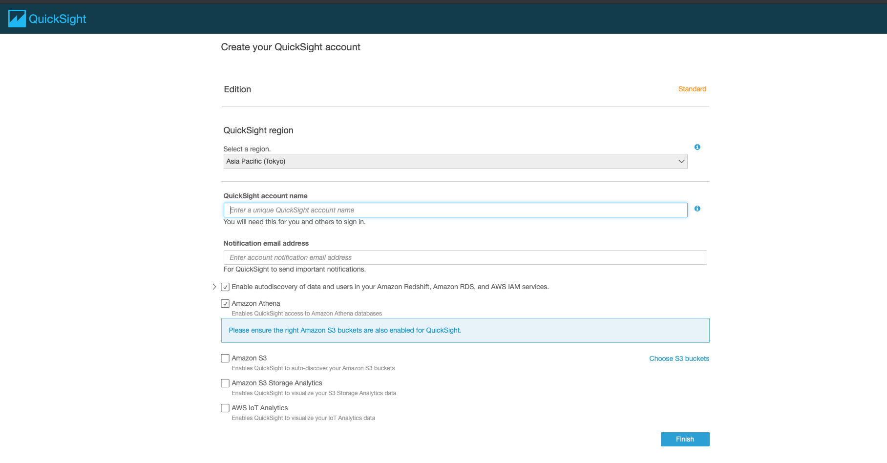 Create Account